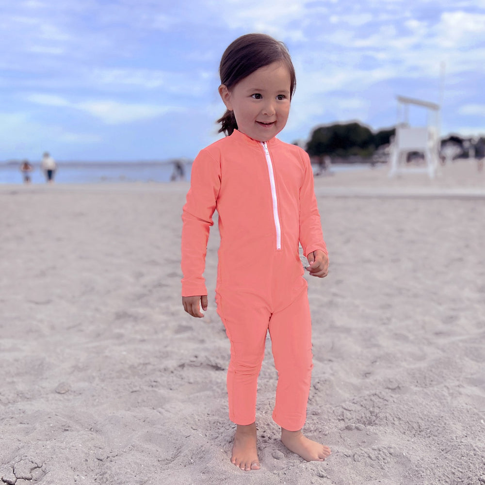 Køb Petit Crabe Tropicana Lou Heart Badeheldragt L/S