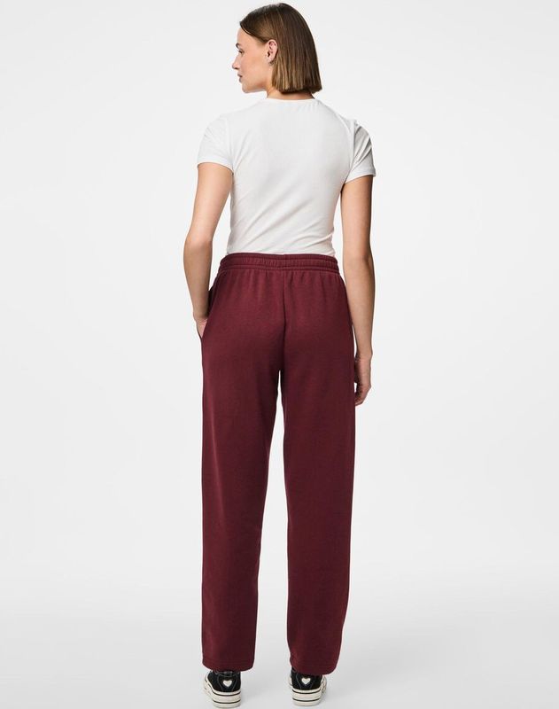 Pcchilli - Straight Sweatpants - Joggingbroek - Hoge Taille - Nauwsluitende Manchetten