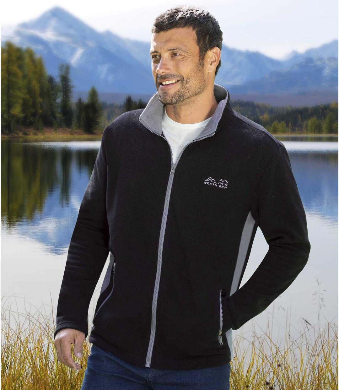 Lot de 2 Vestes Polaires Bicolores Atlas®