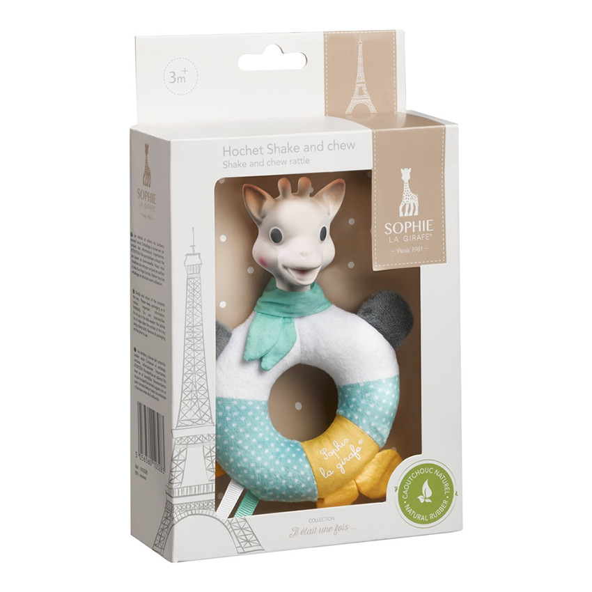 Hochet 2 en 1 Shake & Chew
