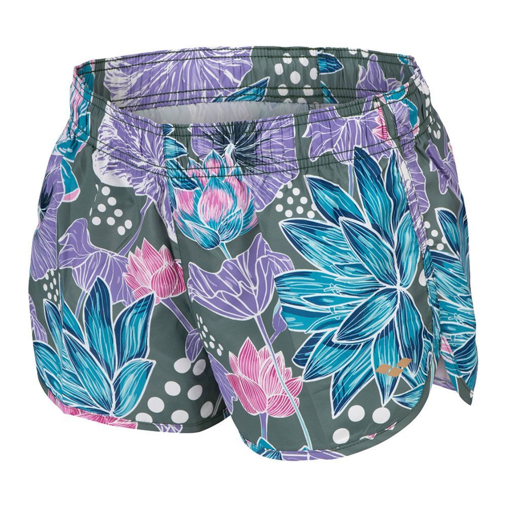 Arena ALLOVER - Short de bain Femme jade multi