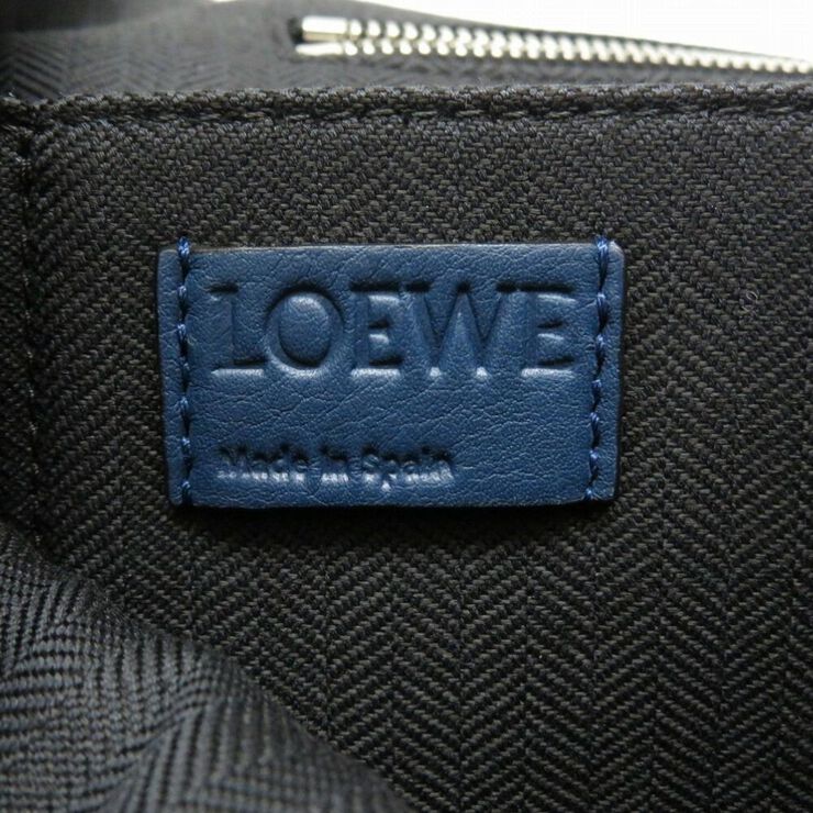 Loewe Vintage Loewe Backpack Blue