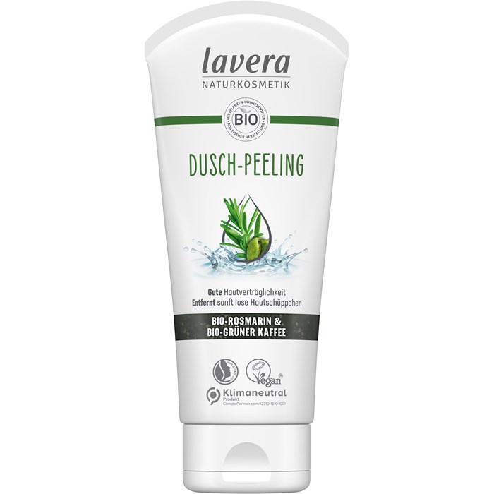 LAVERA Dusch Peeling<br>200 ml, Tube, Bio Rosmarin & Bio Grüner Kaffee