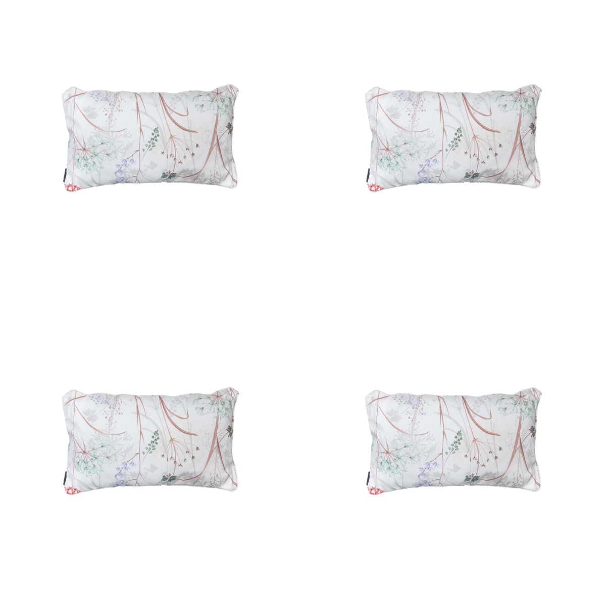 Madison Donna natural canvas eco+ Sierkussen - Set van 4
