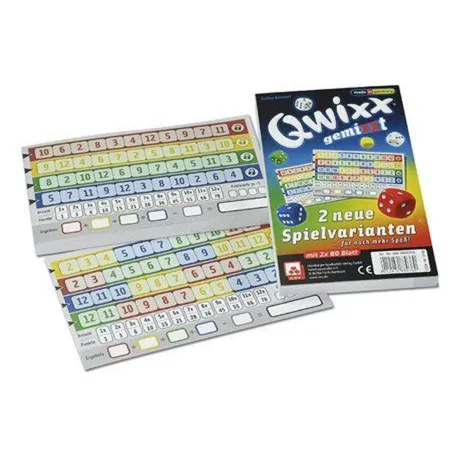Nürnberger Spielkarten Qwixx - gemixxt - Ersatzblöcke (2er)