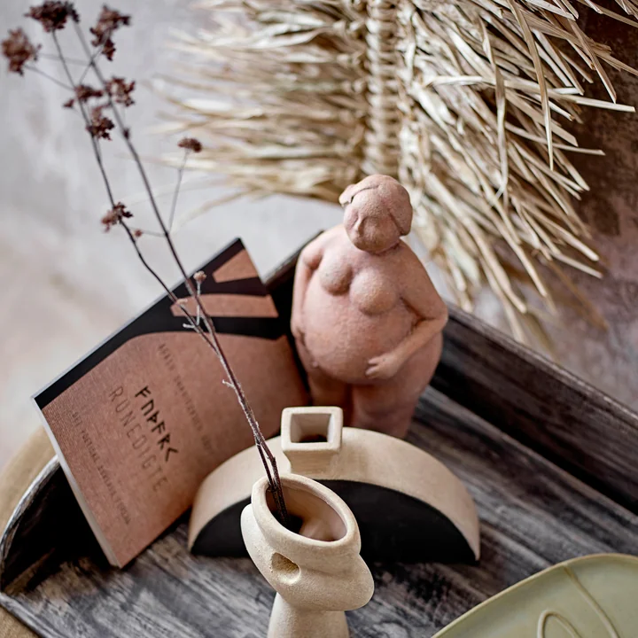 Bloomingville - Sidsel Skulptur, H 25 cm, braun