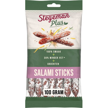 Stegeman Plus Salami Sticks 100 g