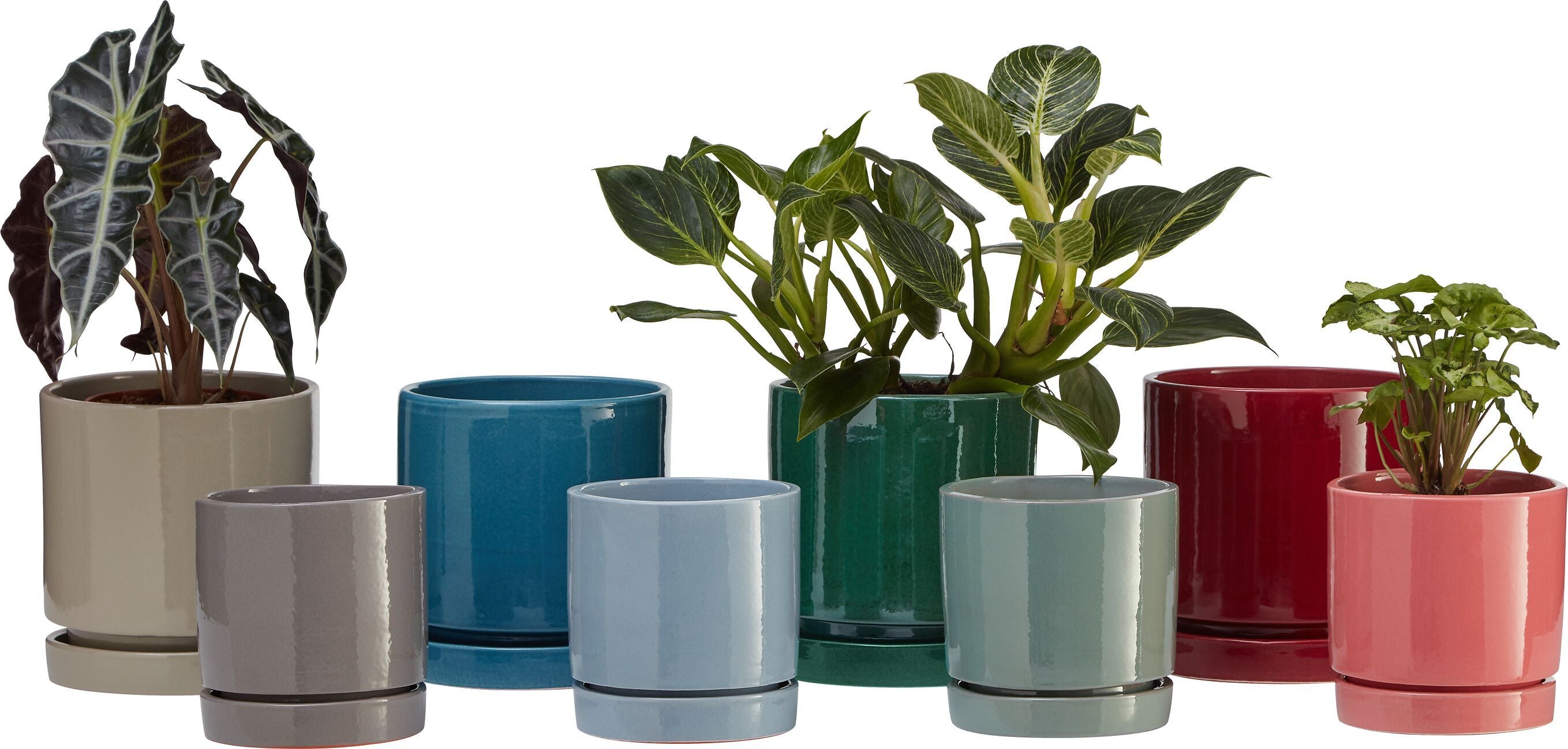 AMAYA Pflanzentopf - Mint / H: 14.0 cm