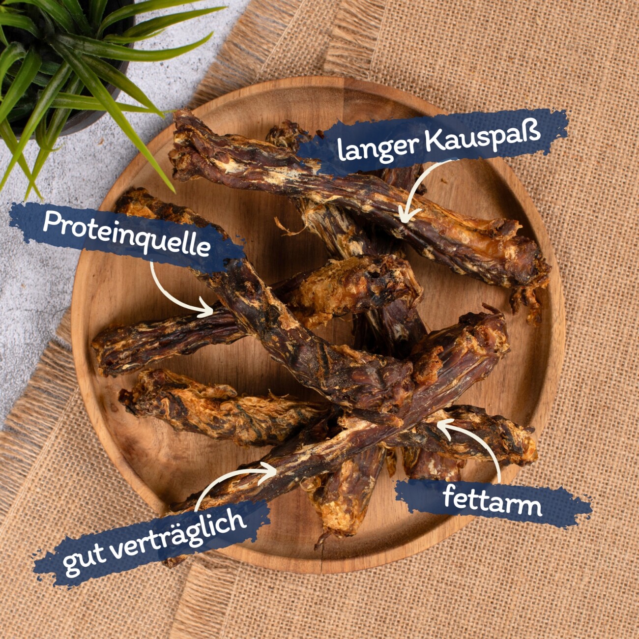 Lyra Pet Entenhälse 1 kg