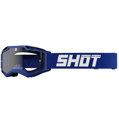Masque cross Shot ASSAULT 2.0 - SOLID NAVY MATT 2023 - Bleu