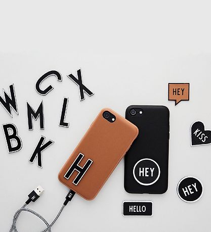 Design Letters Aufkleber - Mobil - I - 5 cm - Black