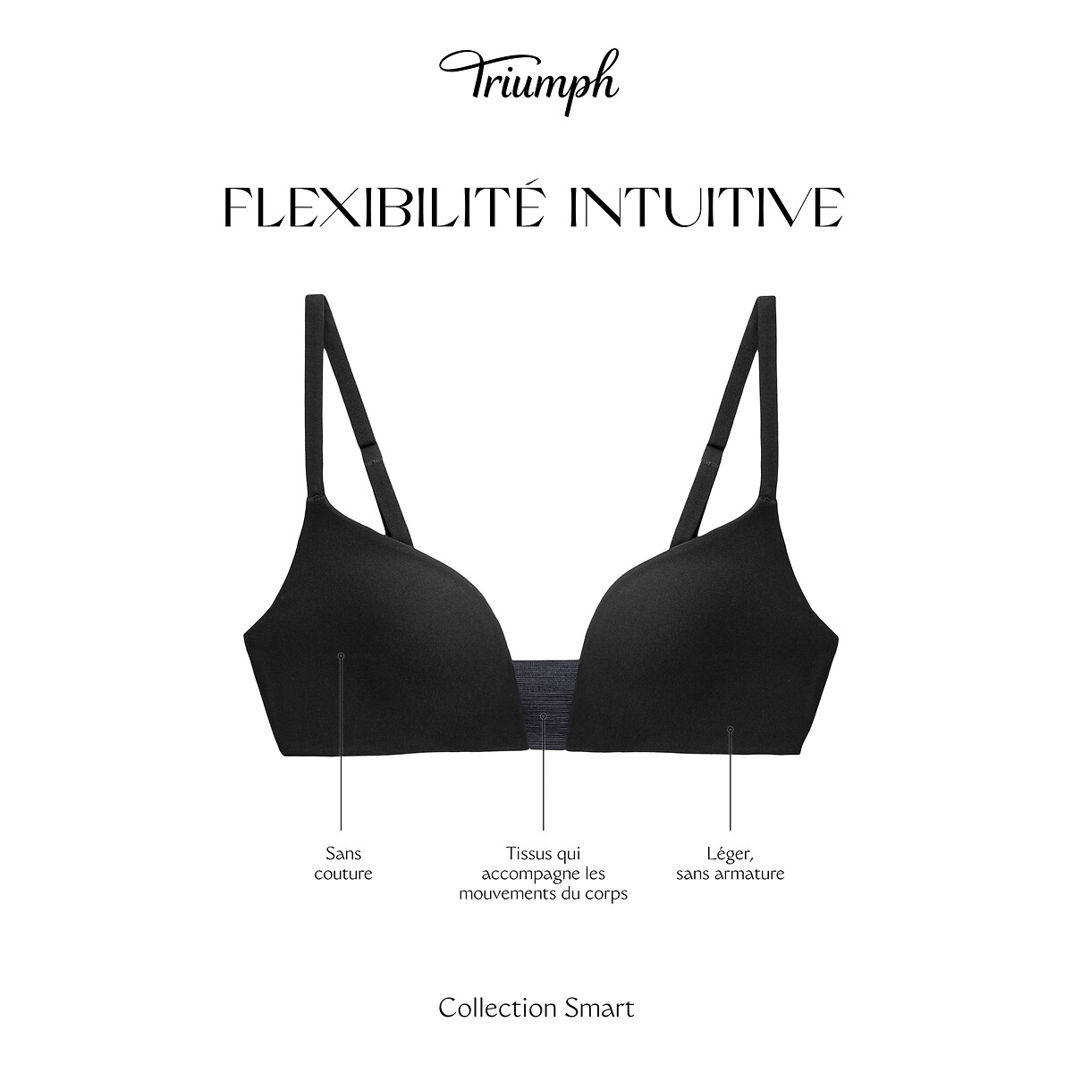 TRIUMPH<br>Sutiã moldado Flex Smart
