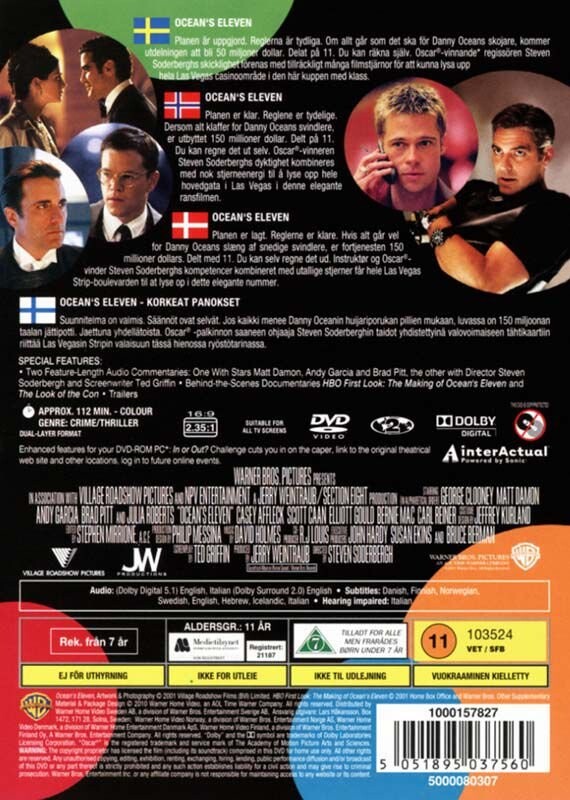 Ocean's Eleven - DVD