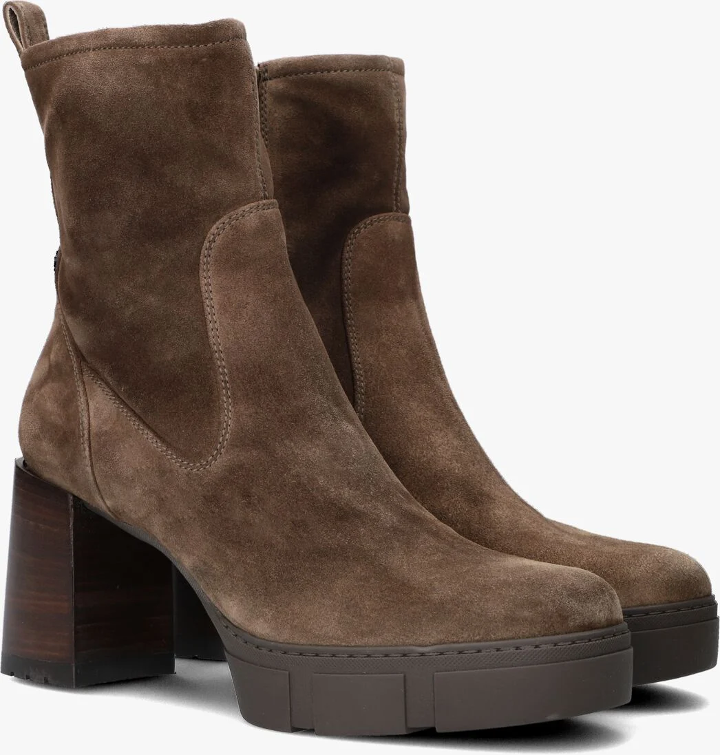 UNISA taupe unisa enkellaarsjes kinton