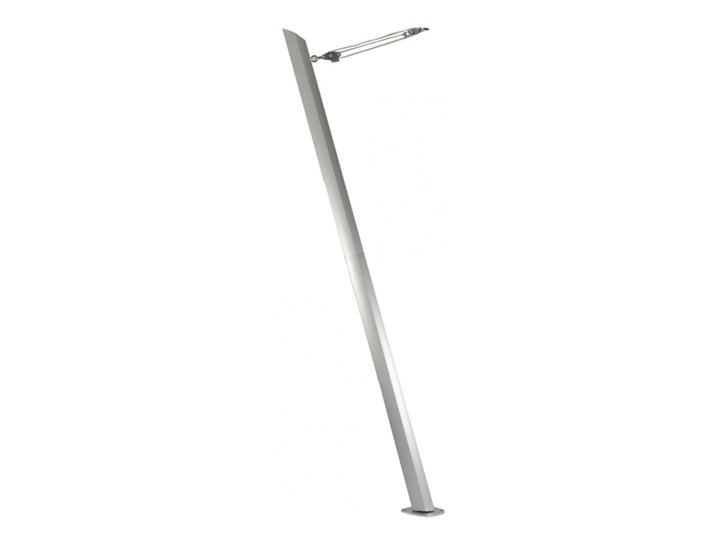 Maanta Alu Simple 75° basisplaat schaduwdoek paal