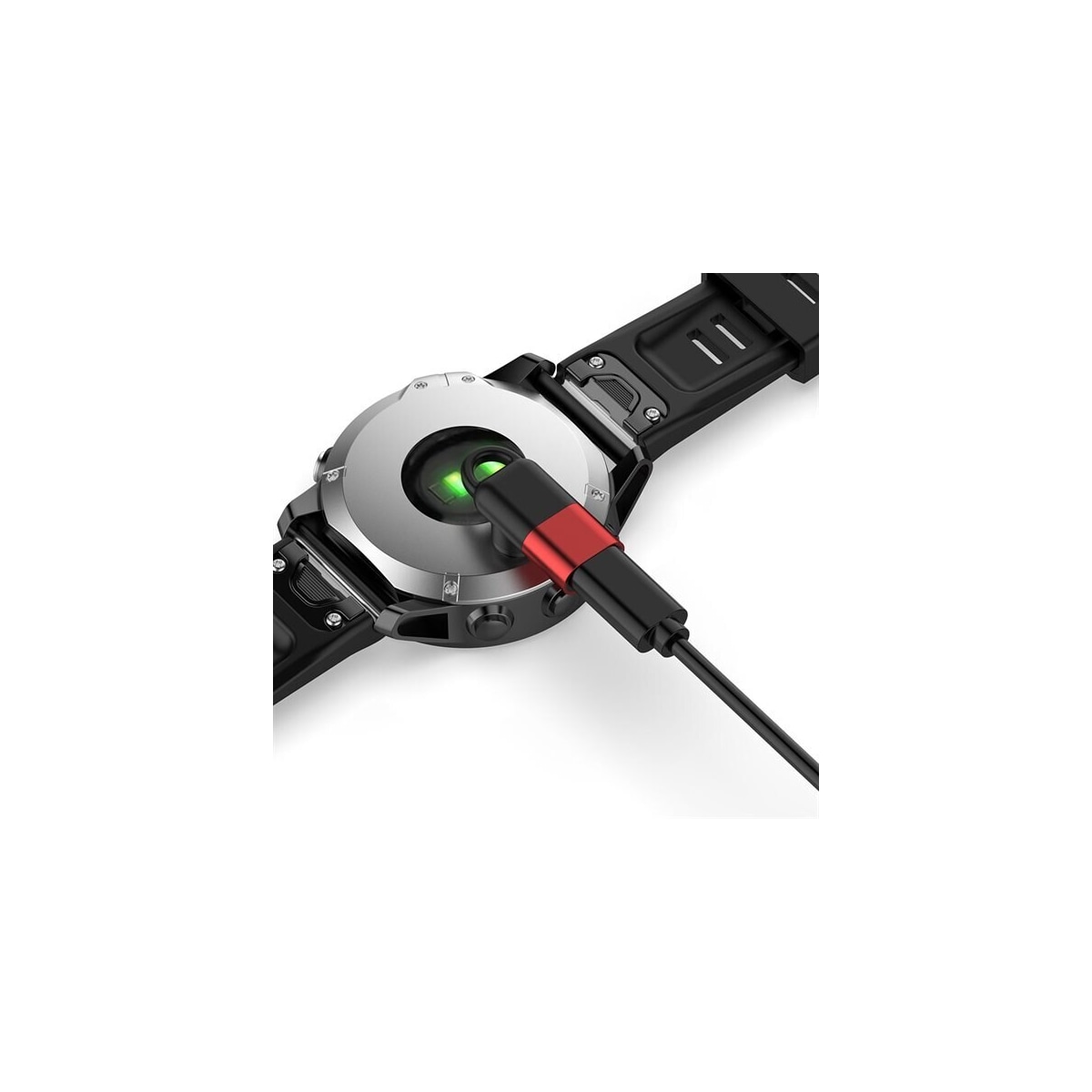 Ladeadapter med lightning til Garmin Fenix 7 7X 5S 6 6X 6S