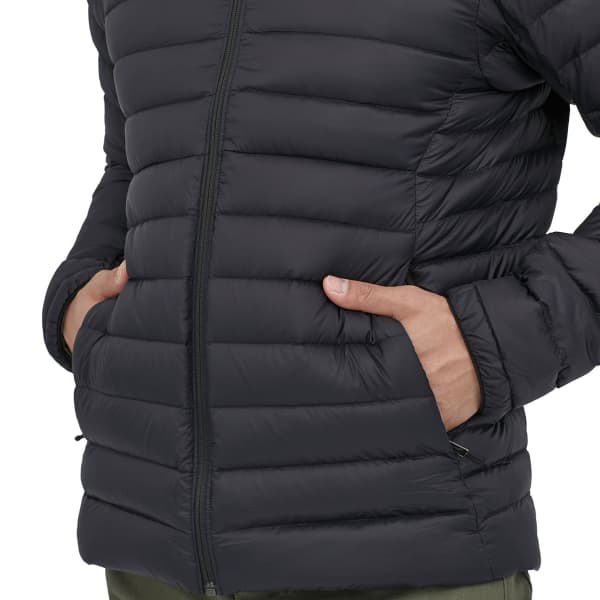 Doudoune randonnée PATAGONIA M'S DOWN SWEATER HOODY BLACK