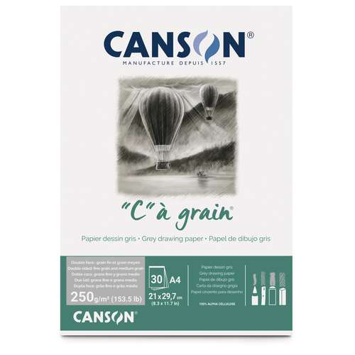 CANSON® „C“ à grain Zeichenpapier, Ockergelb-meliert