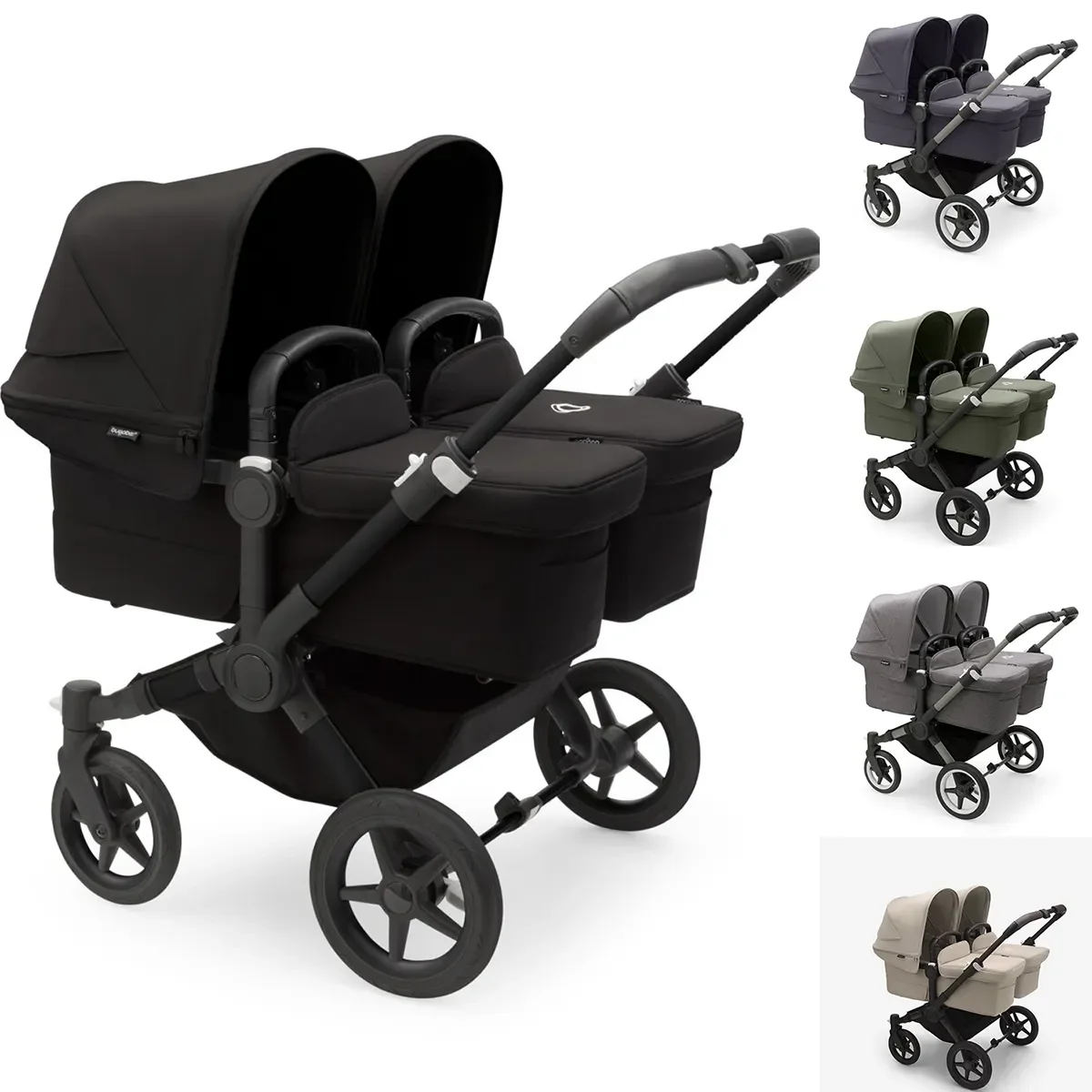 Bugaboo International BV Bugaboo Donkey 5 Twin Zwillingskinderwagen Komplett