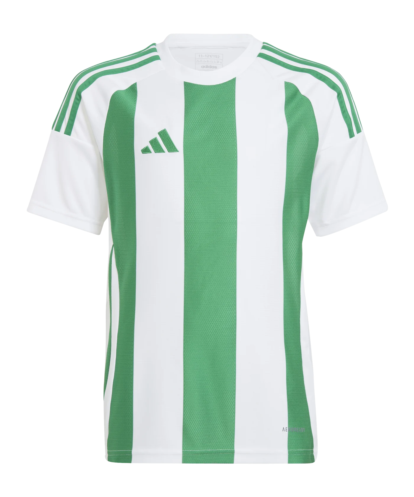adidas Striped 24 Trikot Kids Weiss Grün