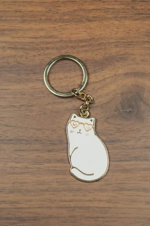 Chaveiro de gato Sass & Belle 