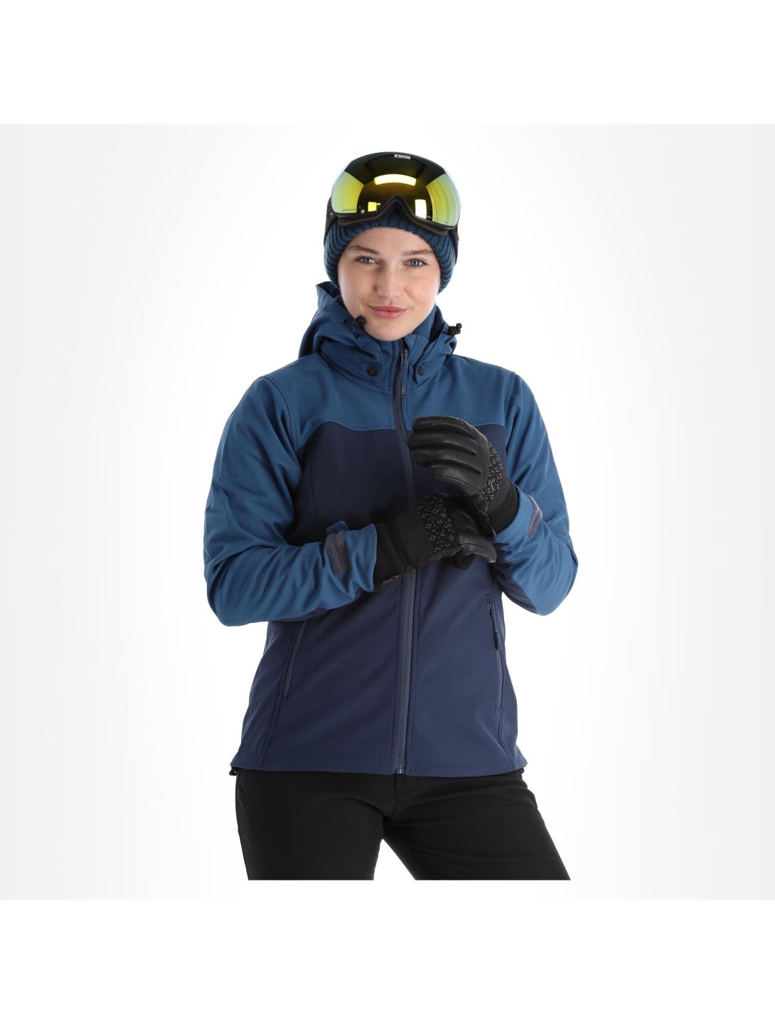 Ravia-W softshell ski-jas dames