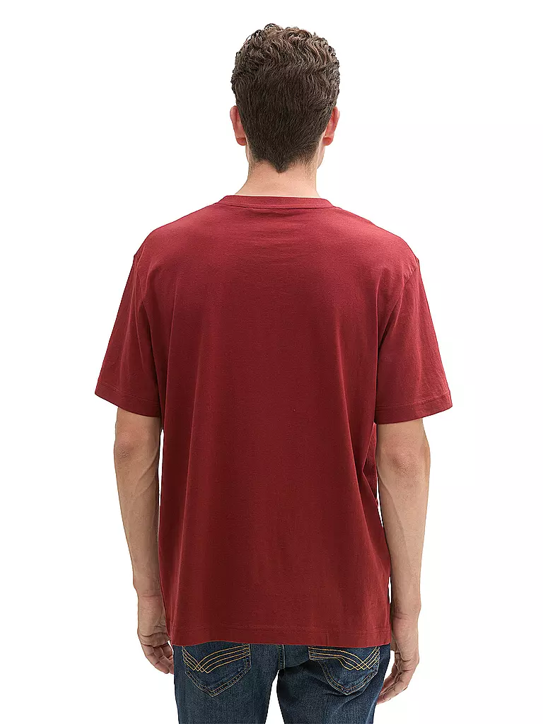 TOM TAILOR T-Shirt rot