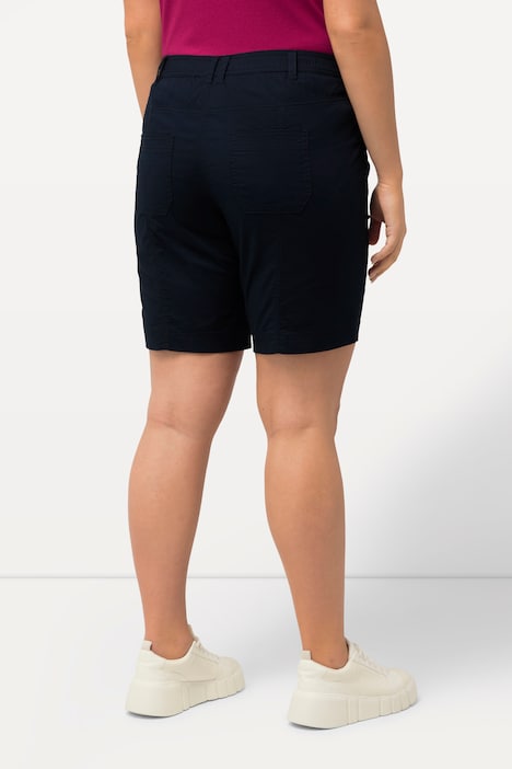 Cargo-Bermuda, Komfortbund, 4-Pocket-Schnitt