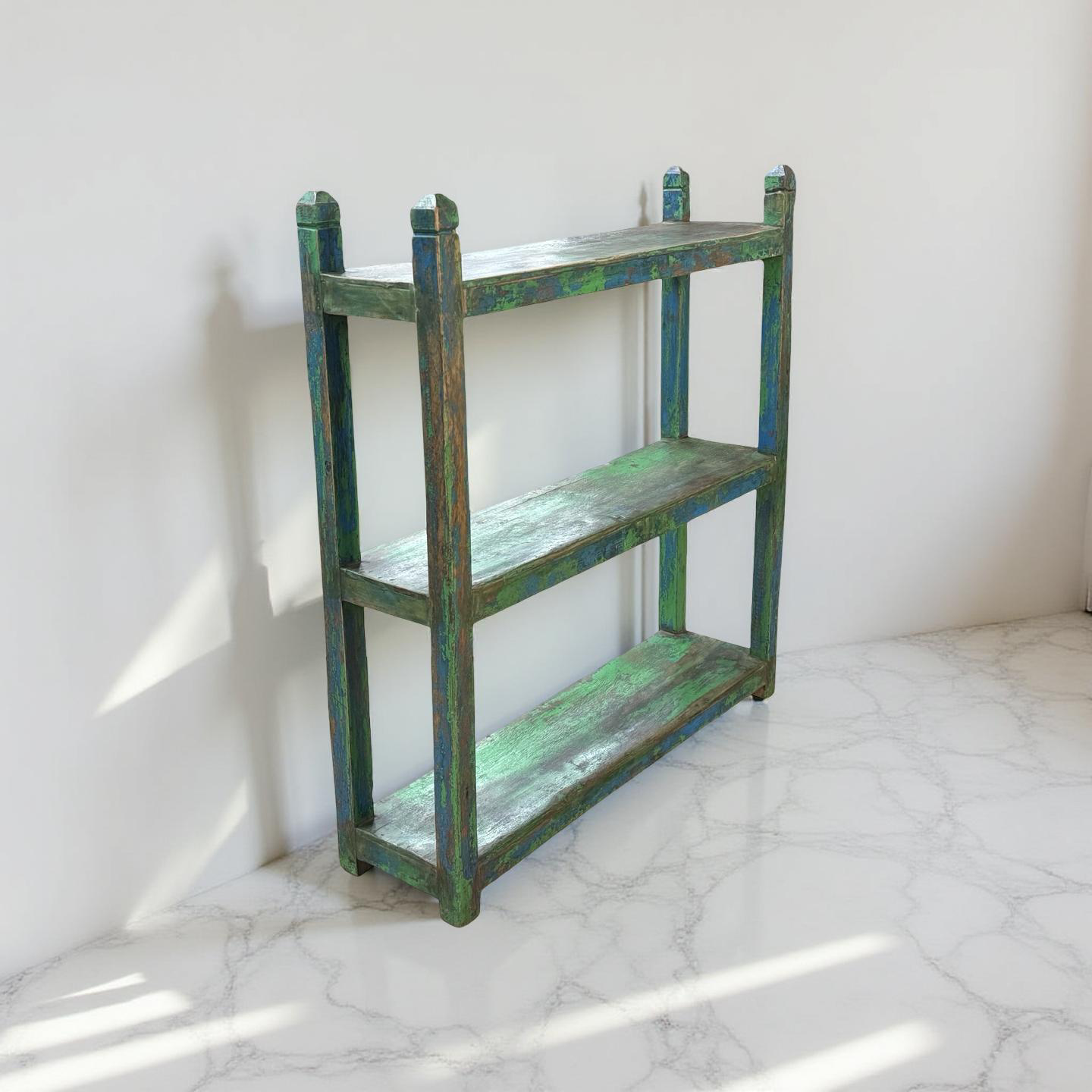 Wandrek groen/blauw uniek