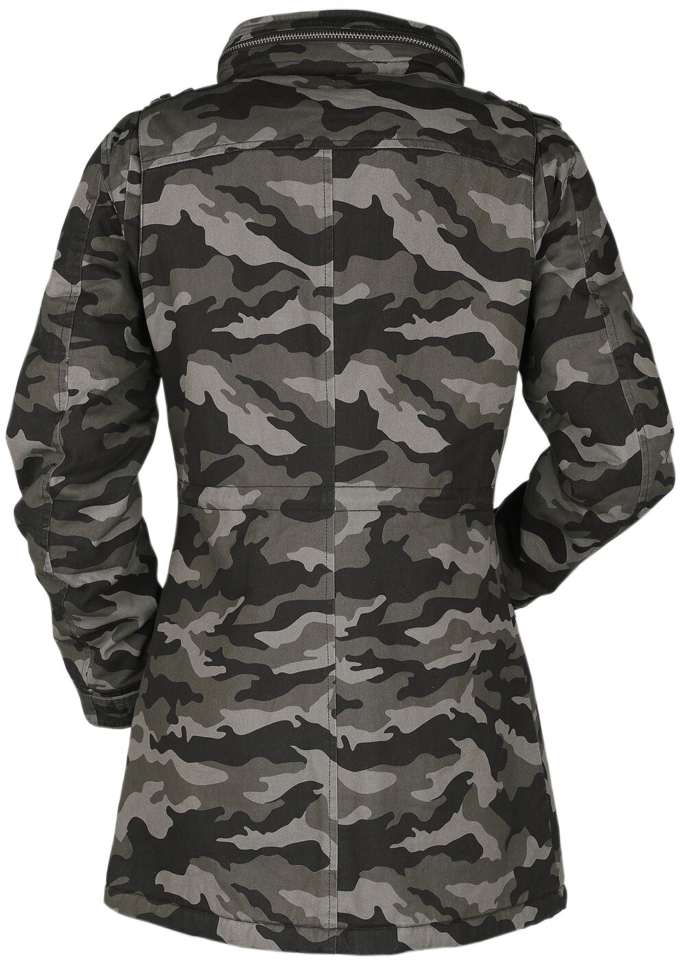 Veste De Style Militaire Femme | Black Premium by EMP Veste d'hiver