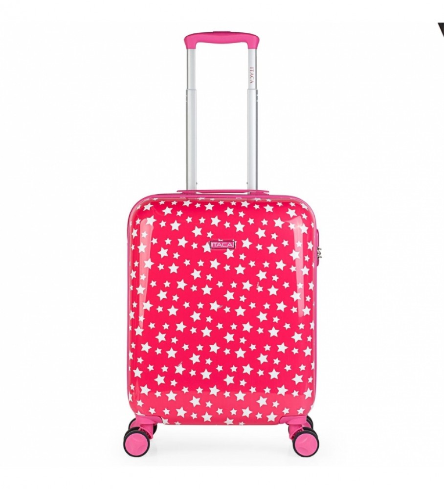 Conjunto de malas infantis ITACA rosa - 55x40x20 / 65x44x25cm -