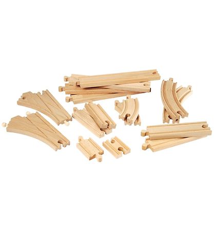 BRIO World Rail Set - 16 Teile - Holz 33402