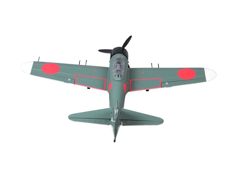 FMS Warbird Mitsubishi Zero A6M5 1100 mm PNP Japanischer Warbird mit elektrischem Einziehfahrwerk