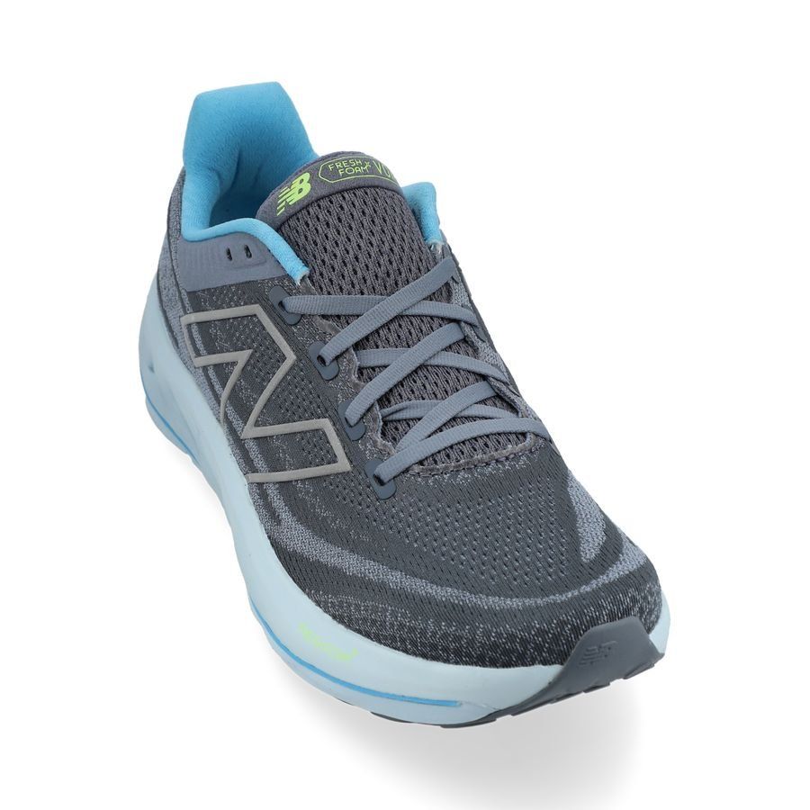 New Balance Chaussures de Running Fresh Foam X Vongo V6 - Gris/Bleu Femme