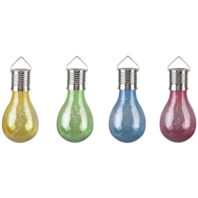 LED-Solarlampe - ca. 7,5 x 15 cm - 1 Stück
