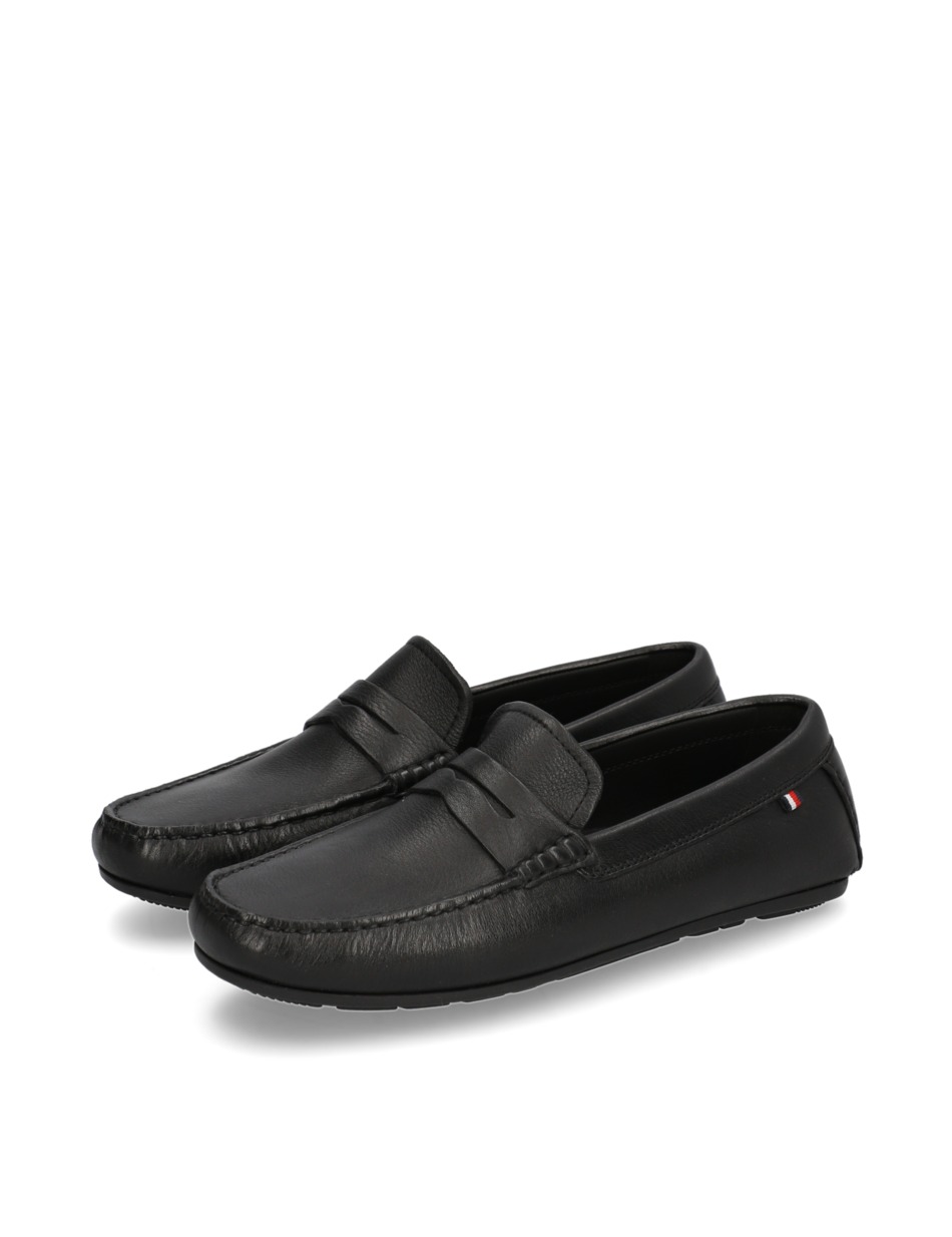 CLASSIC HILFIGER LEATHER DRIVER