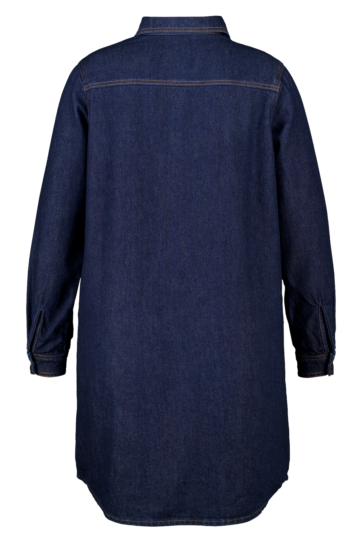 Spijkerjurk met knoopsluiting Rinse Washed Denim