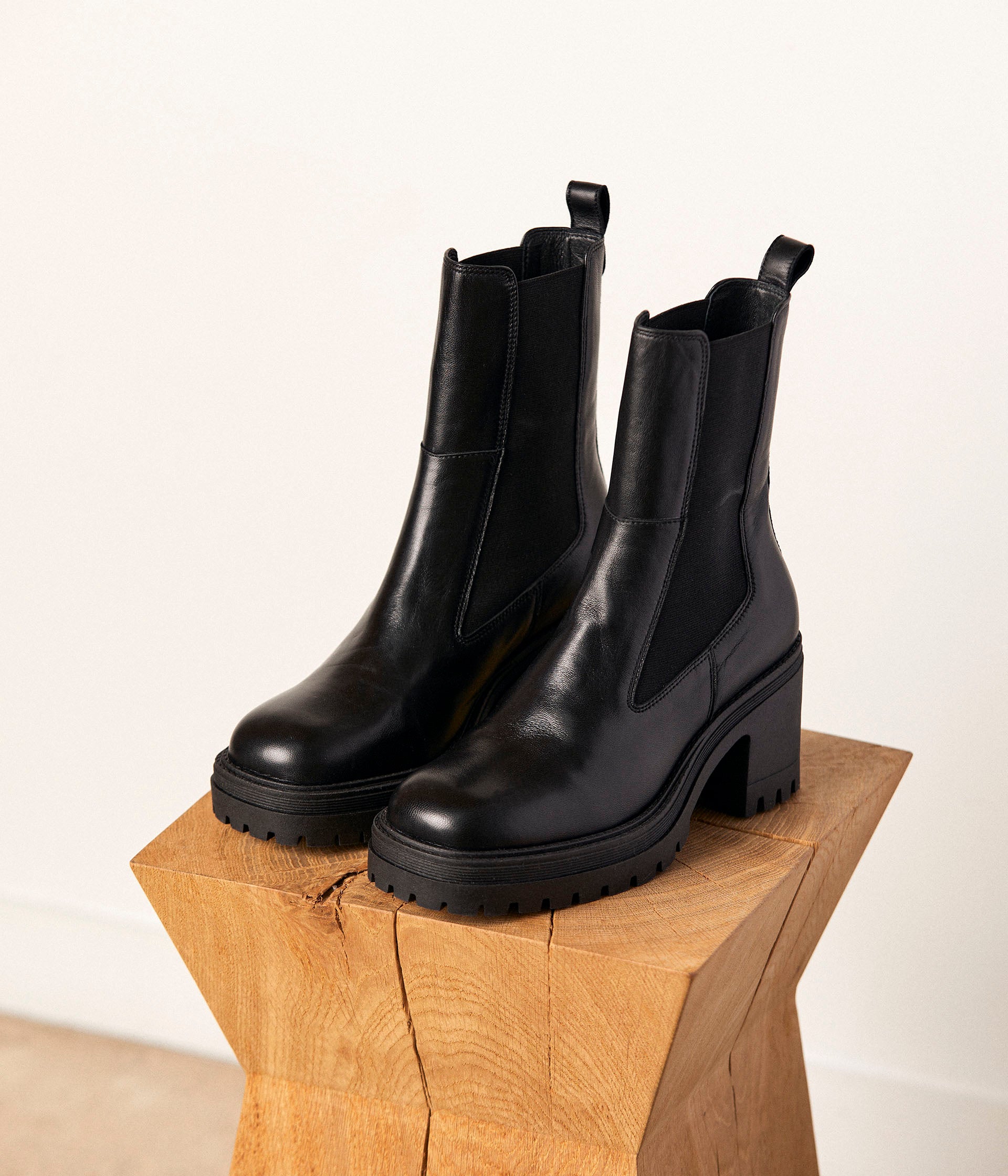 Boots à talon Alix