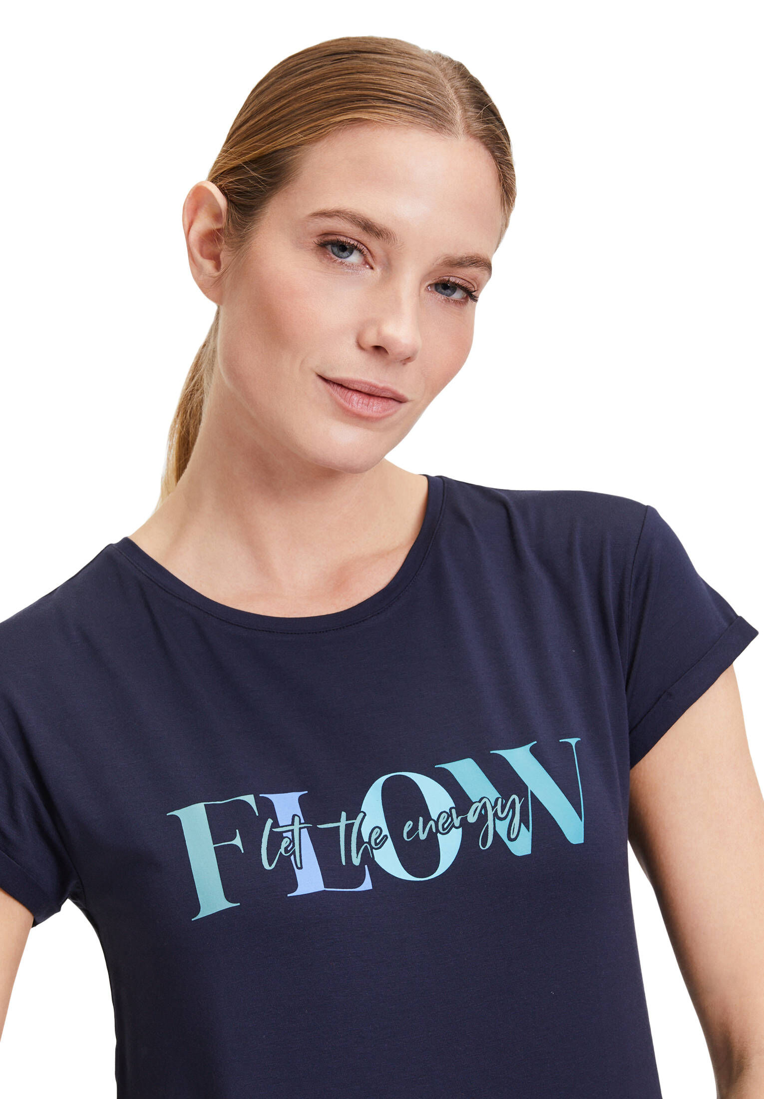 Betty Barclay| Damen Rundhals-Shirt mit Aufdruck