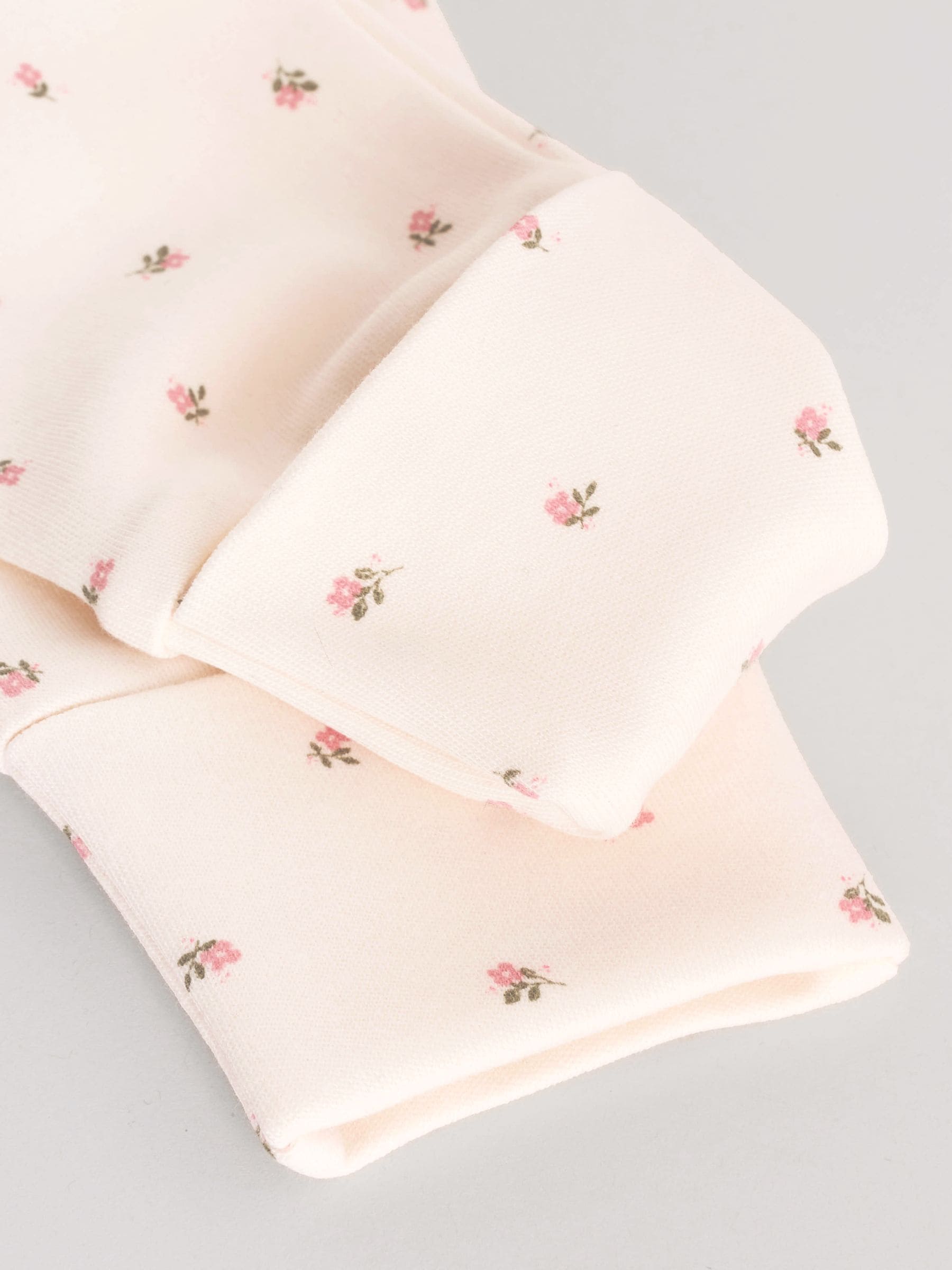 Roze - Verpakking van 3 babypyjama's met tweewegrits (0-2jr)