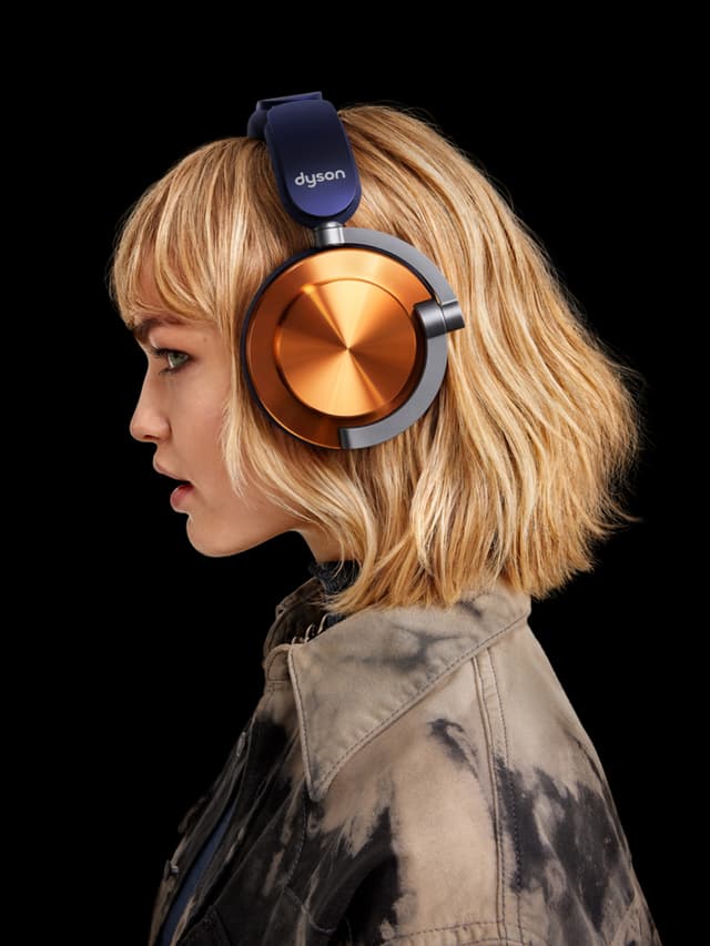Dyson Ontrac CNC trådløse on-ear høretelefoner (kobber)
