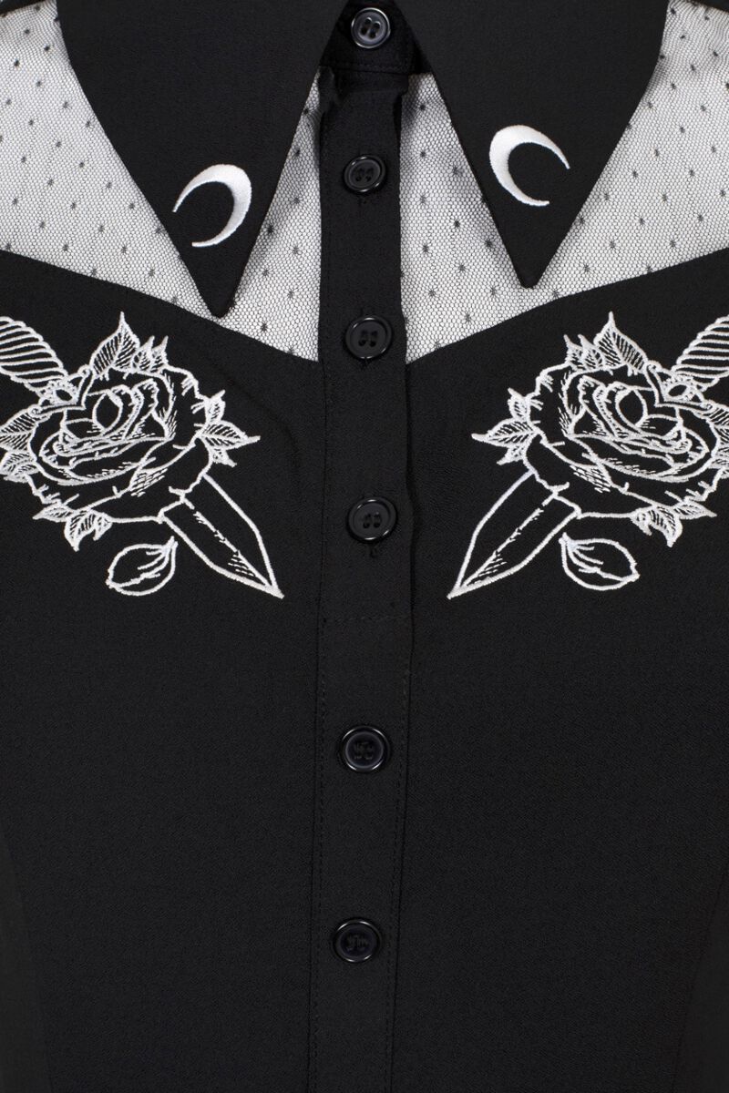 Roesia Dress | Hell Bunny Robe mi-longue