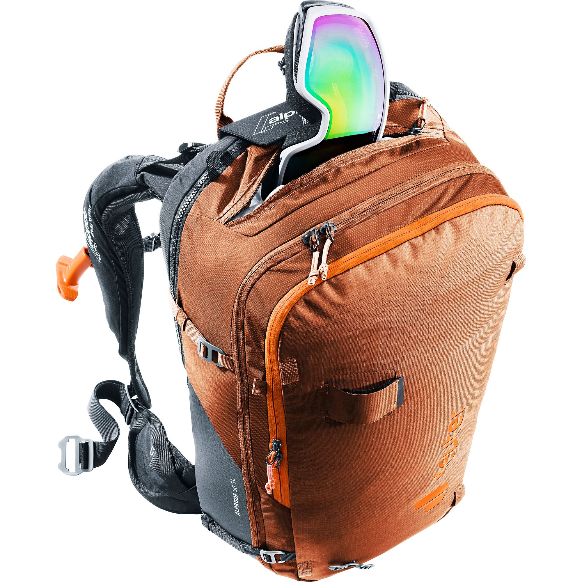 deuter Alproof 32l Lawinenrucksack chestnut