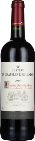 CHATEAU LA CHAPELLE DES LANDES LUSSAC-SAINT-ÉMILION 75CL