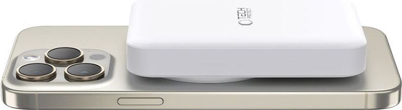 TechProtection - Life MagSafe Powerbank - Wit - 10000 mAh