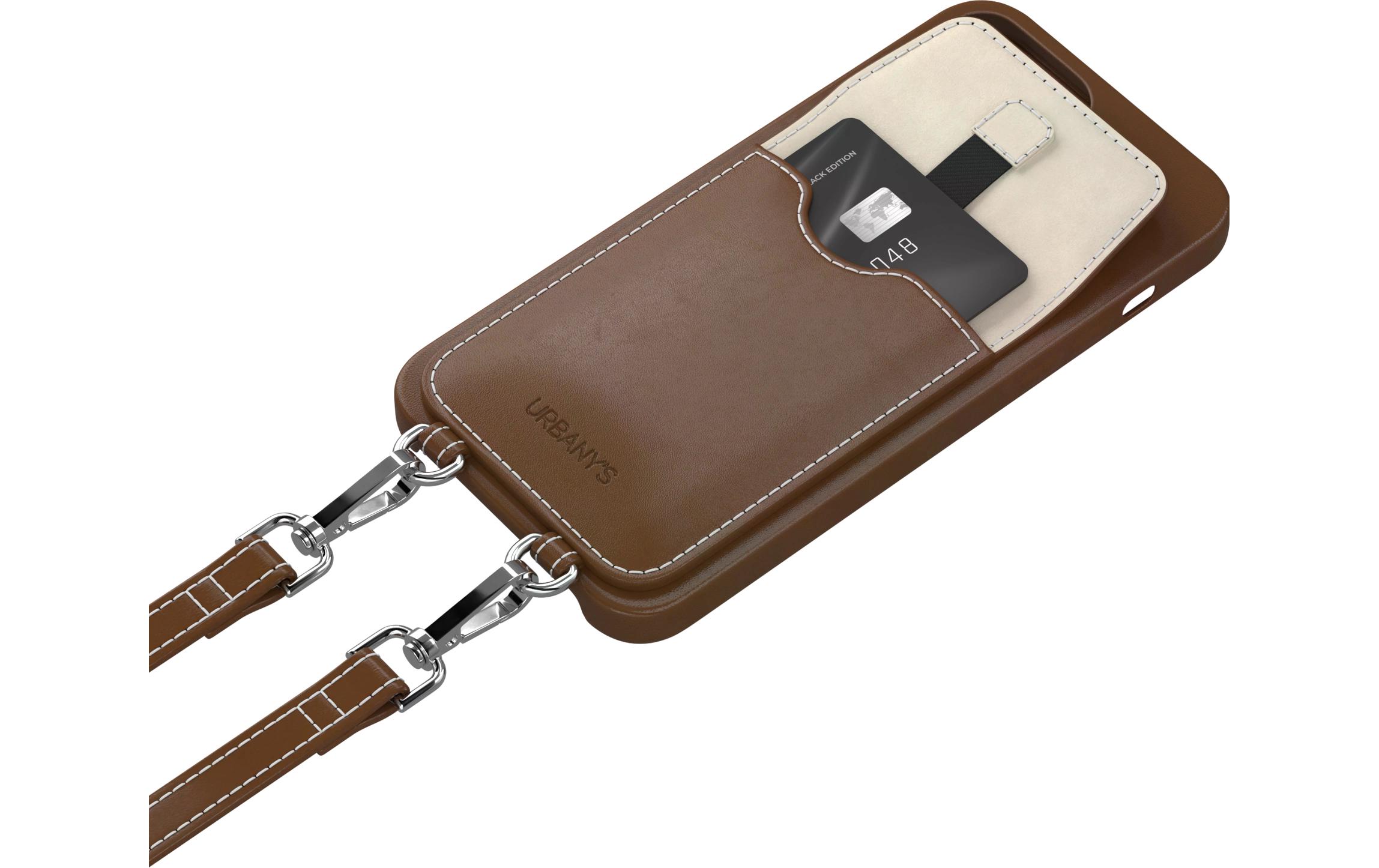 Necklace Case Handekette+ iPhone 15 Espresso MartiniSchutzhülle mit Handykette für das Apple iPhone 15