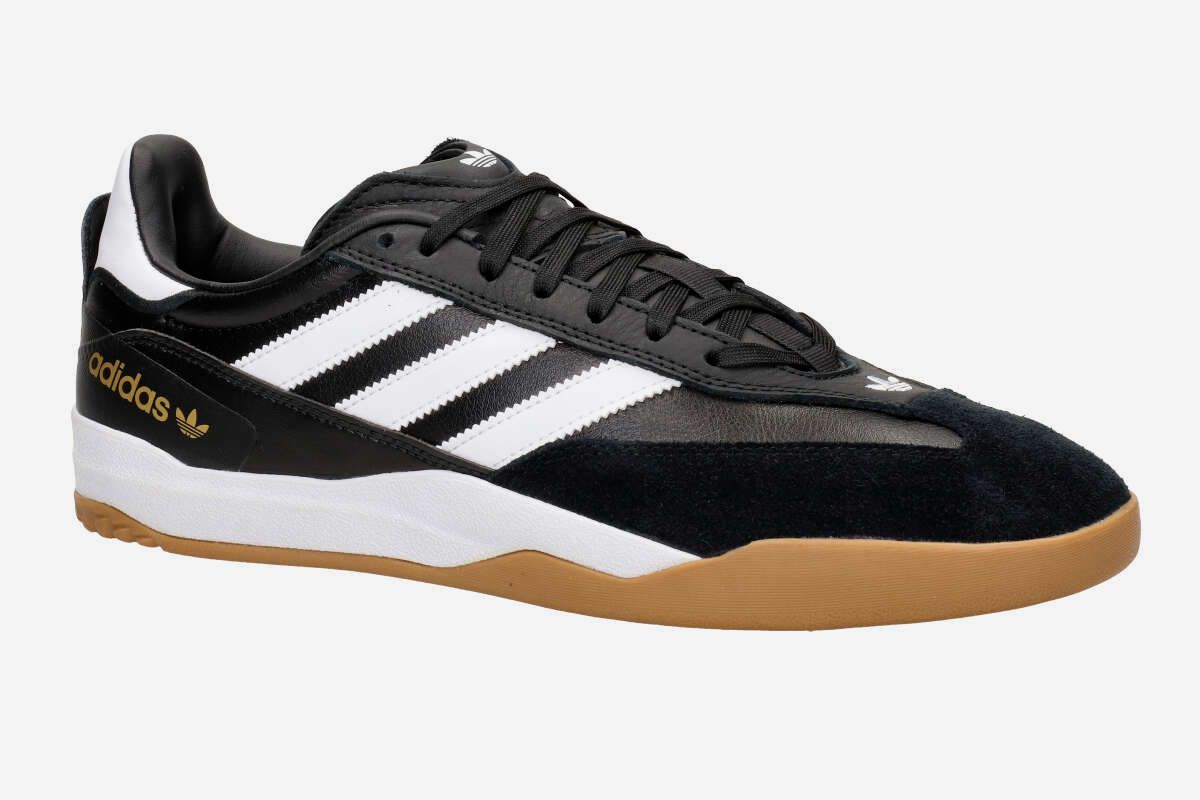 adidas Skateboarding Copa Nationale Schuh (core black white gold)