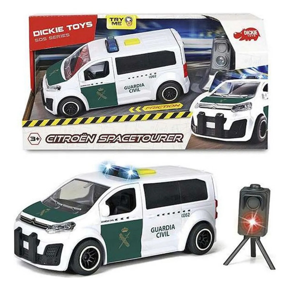 Simba Voiture de Police Citroën Spacetourer