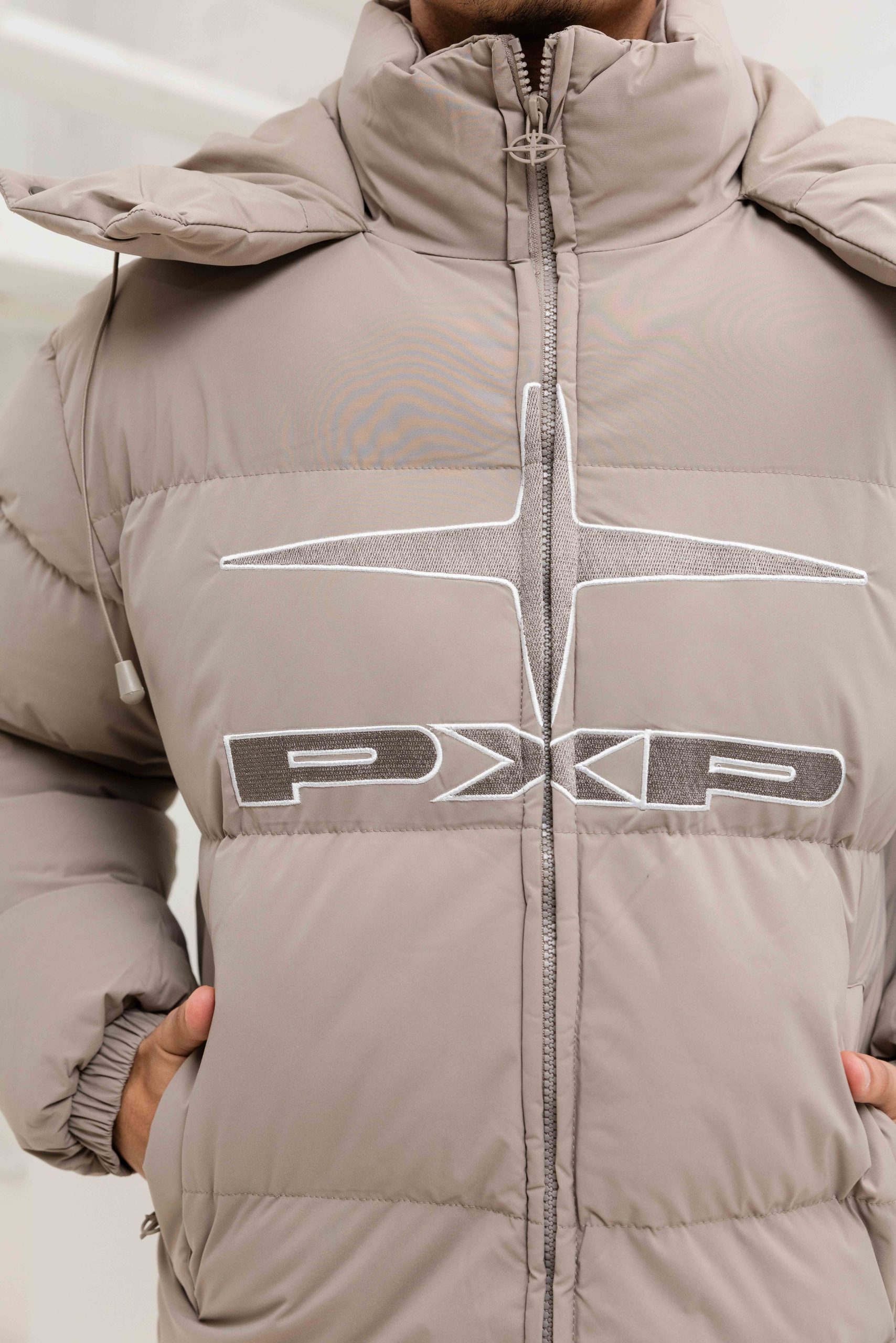 Project X Paris Essentials Winterjas Heren Beige
