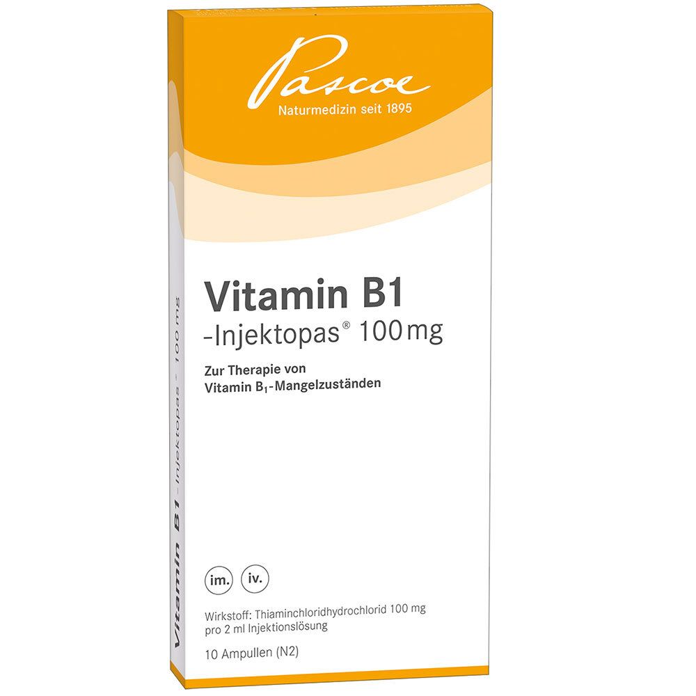 Vitamin B1-Injektopas® 100 mg
